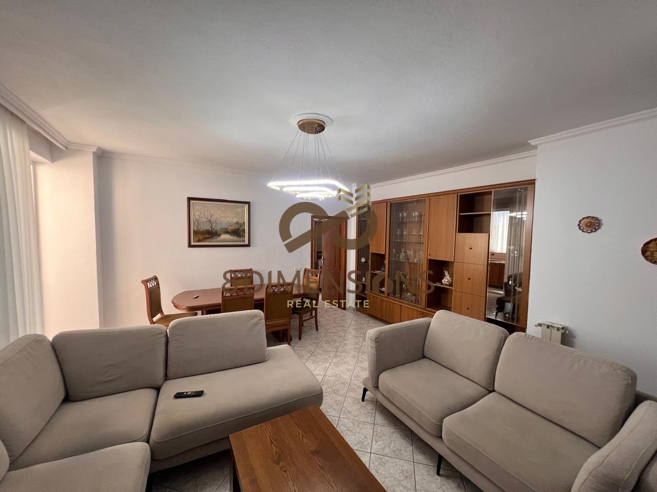 Apartament 3+1+ 2 tualete me qera  tek Selvia prane Supermarket "Xhangolli", ne Tirane(ID D8243A-8)