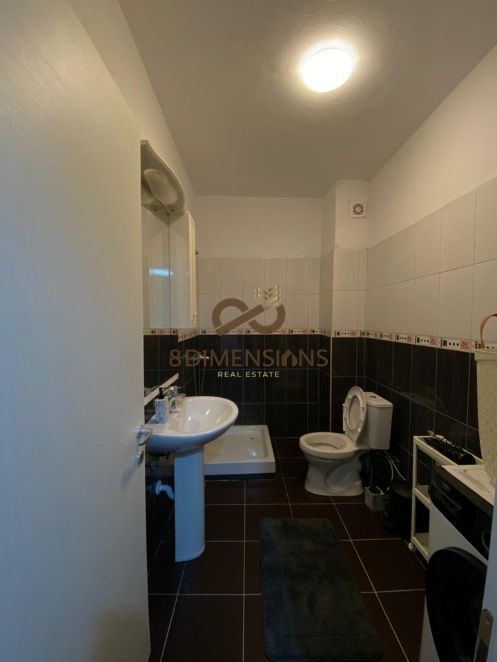 Apartament 2+1 i mobiluar ne menyre moderne  me qera ne Astir prane Spar ne Tirane (ID D8242A-85)