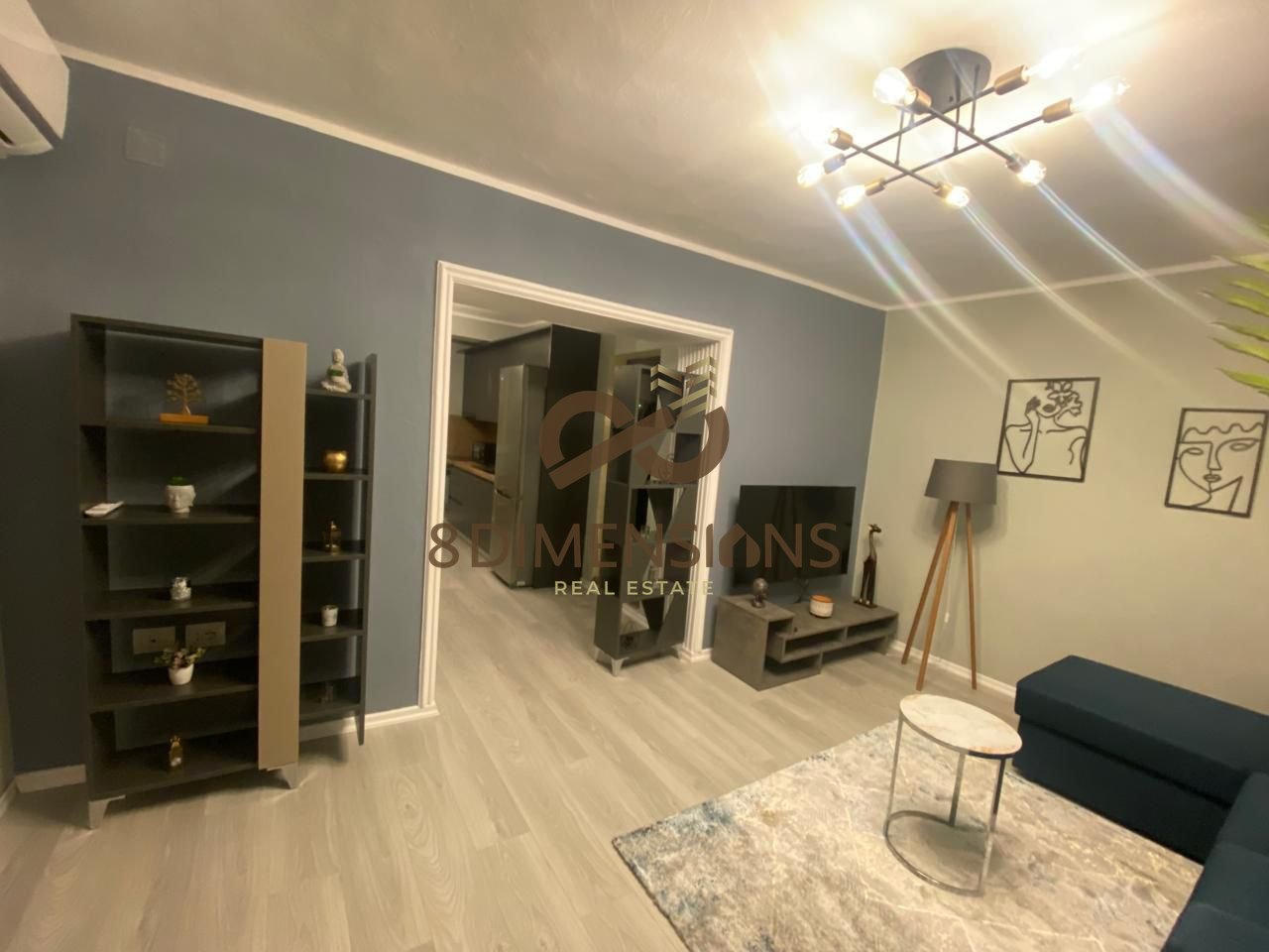 Modern 1+1 apartment for rent on Durres Street