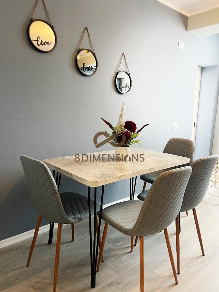 Modern 1+1 apartment for rent on Durres Street