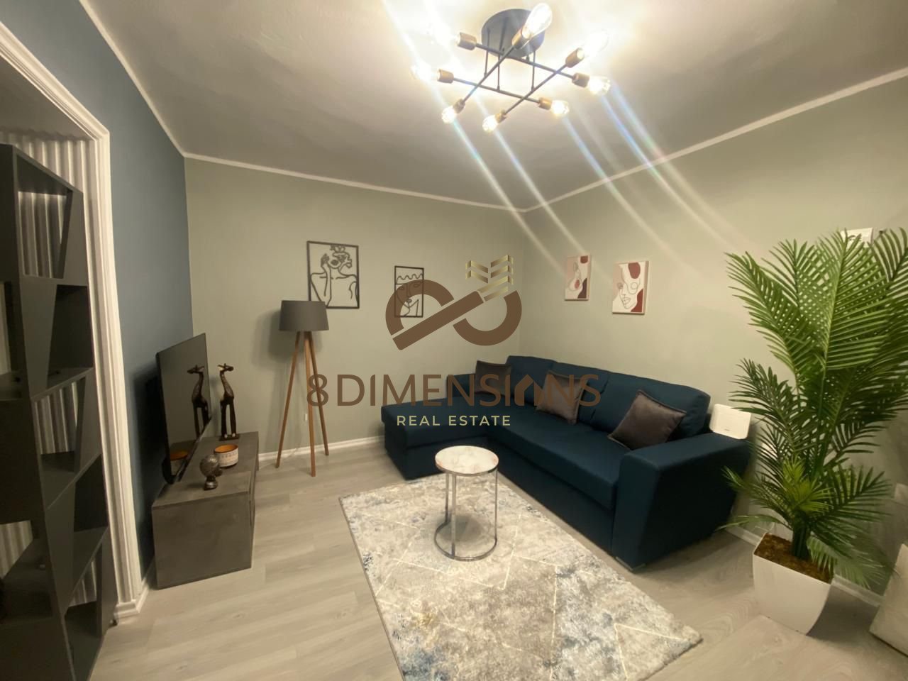 Modern 1+1 apartment for rent on Durres Street
