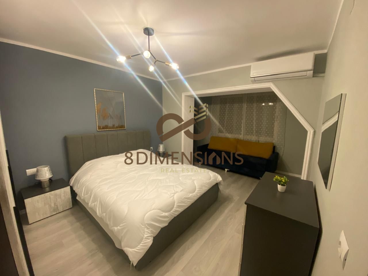 Modern 1+1 apartment for rent on Durres Street