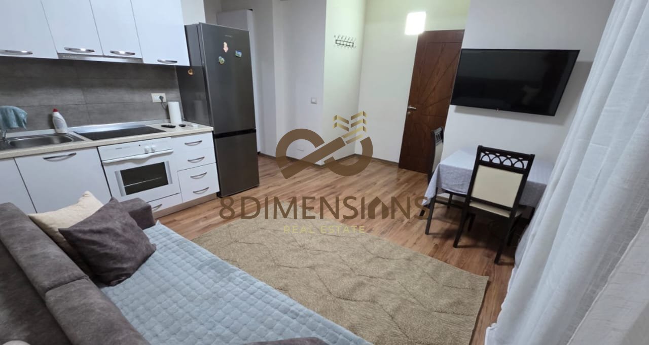 Apartament 1+1 me qera ne Rrugen e Elbasnit prane Ambasades Kuvajtit (ID D8241A-92 )