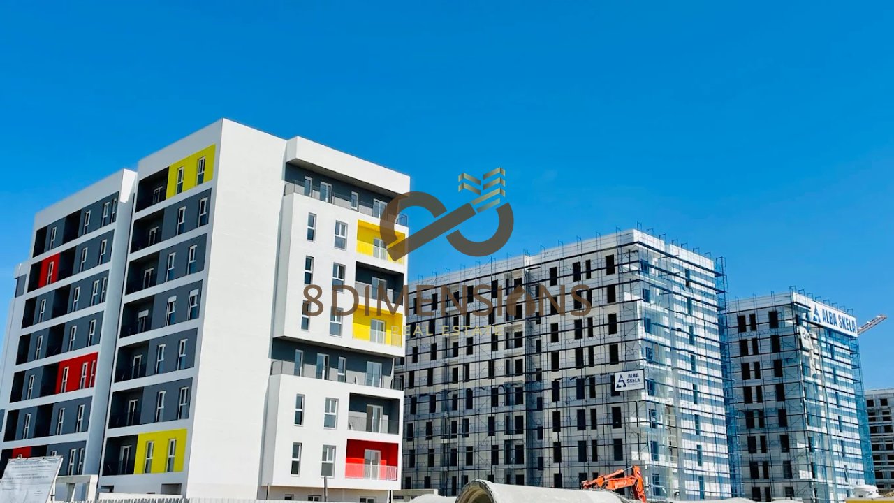Appartamento 2+1 +2 bagni +2 balconi in vendita a Univers City, Vicino a QTU - Tirana (ID D8142A-63)