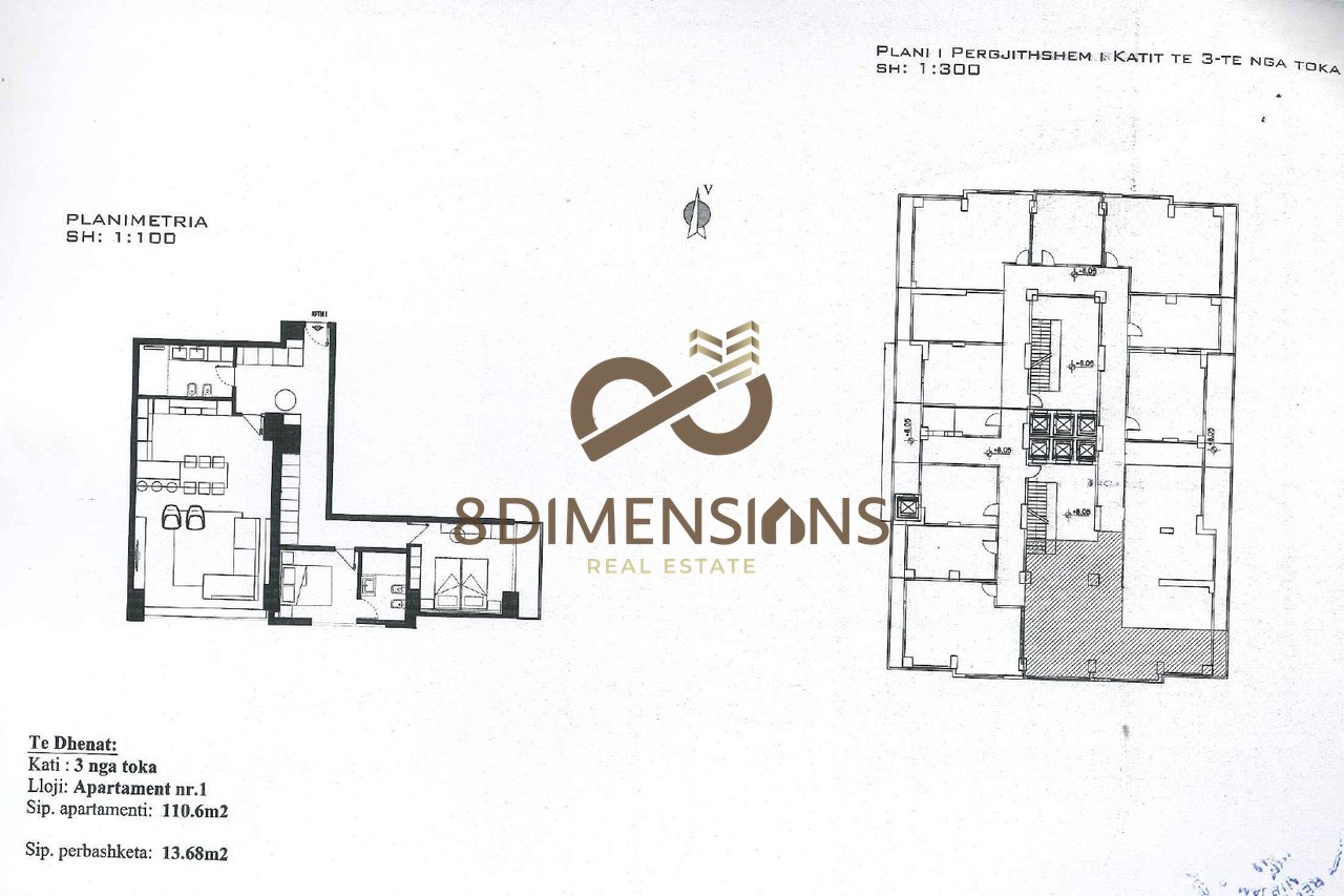 Okazion!! Shitet Apartament 2+1+2 Tualete ne Rrugen Cameria-Vlore