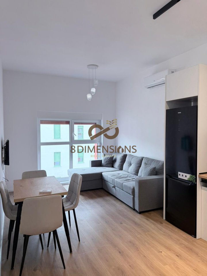 Jepet me qera Apartament 1+1 te Kompleks Kadiu ne Ali Dem  (D8241A-106)