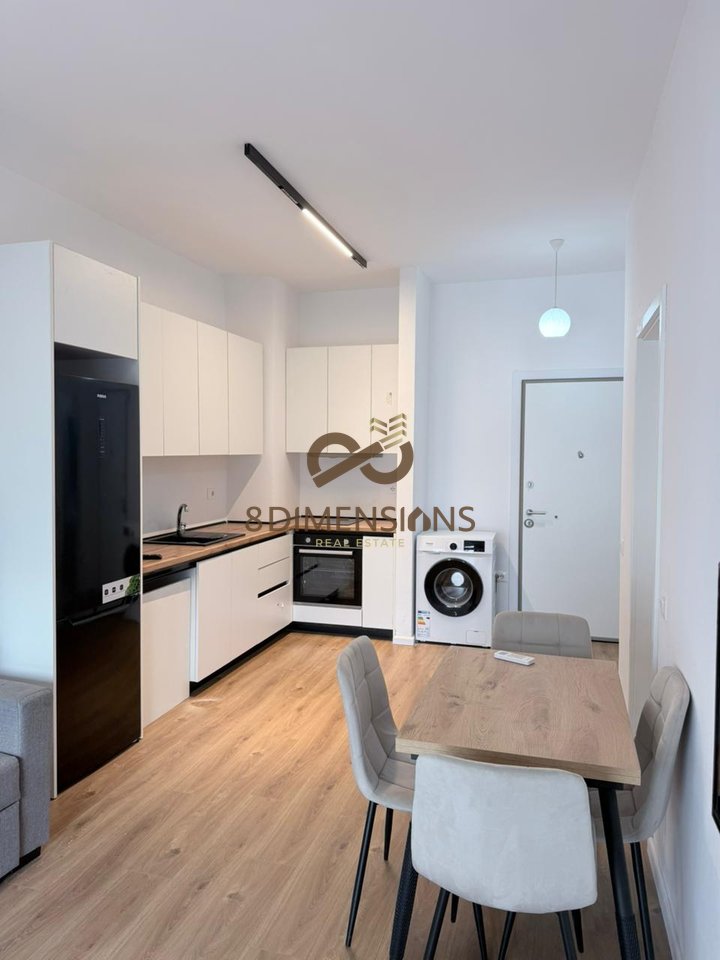 Jepet me qera Apartament 1+1 te Kompleks Kadiu ne Ali Dem  (D8241A-106)