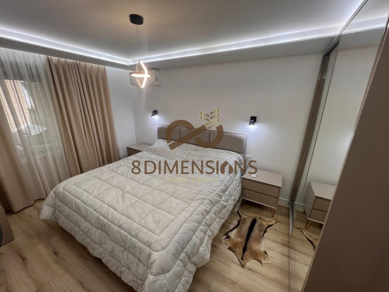 Apartament Luksoz 2+1 ne shitje  tek Brryli  brenda Unaze ne Tirane (ID D8142Z-12 )