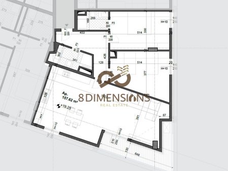 Appartamento 2+1+2 +Balcone in vendita presso l'ex Campo di Aviazione (ID D8142A-150)