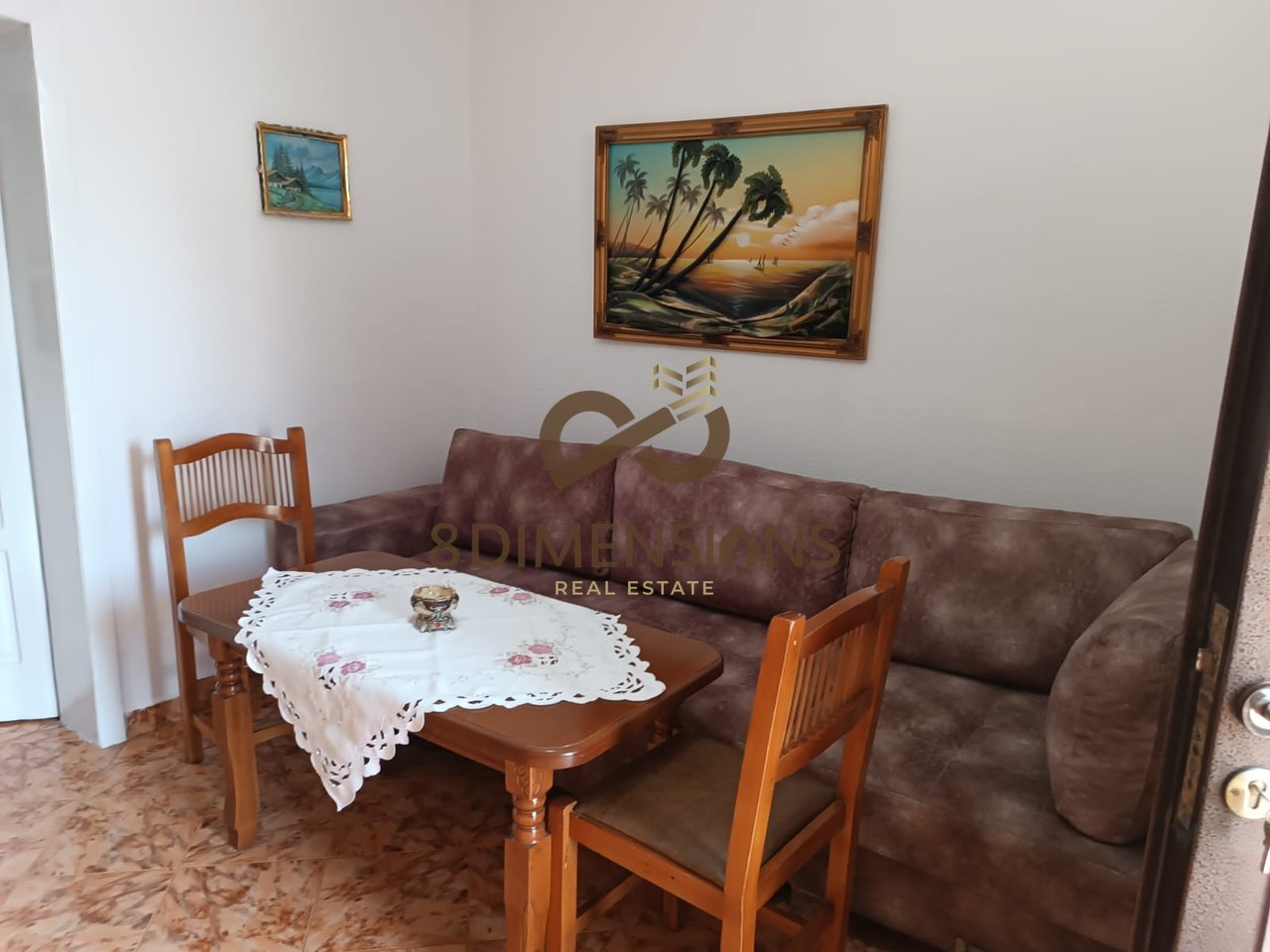 Appartamento 1+1 in affitto al Nuovo Viale - Tirana (D8241A-260)