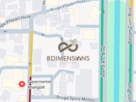 Shitet apartament 2+1 ne Ali Dem, prane Supermarket Xhangollit (D8142Z-29)
