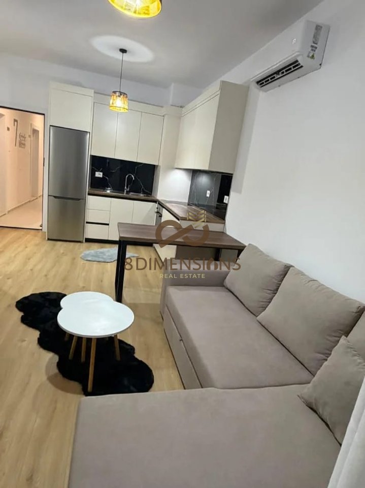 Jepet me qira apartament 1+1, në zonën Ali Demi, pranë Tregut Elektrik, në Kompleksin Kadiu në Tiranë (ID D8241A-272)