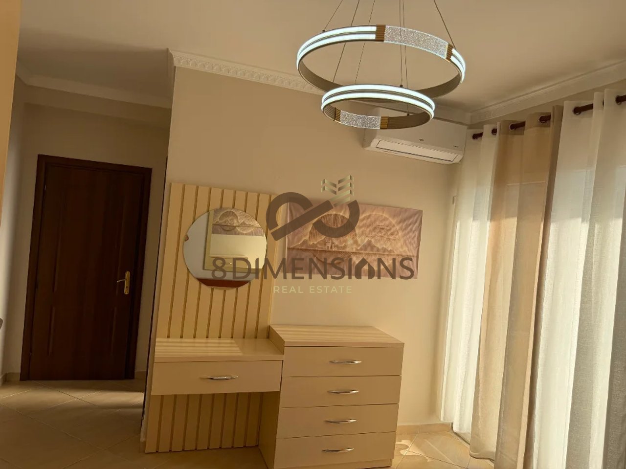 Apartament 3+1+2 tualete +2 ballkone tek Kodra Diellit,prane fondacionit Eleonor D8242A-256