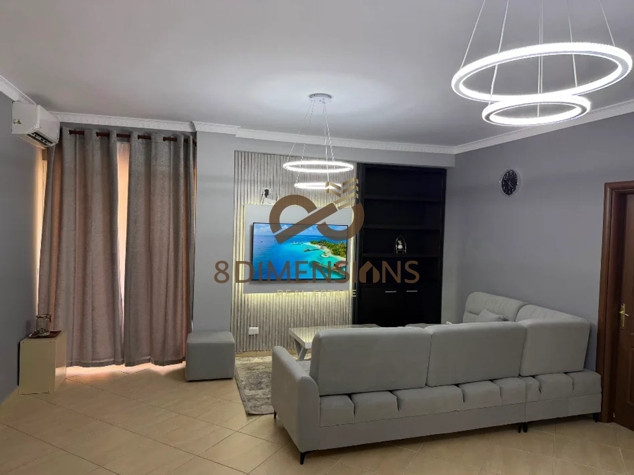 Apartament 3+1+2 tualete +2 ballkone tek Kodra Diellit,prane fondacionit Eleonor D8242A-256