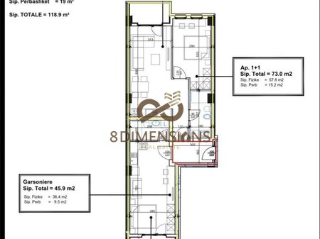 APARTMENT FOR SALE 1+1 and Studios LAPRAKE