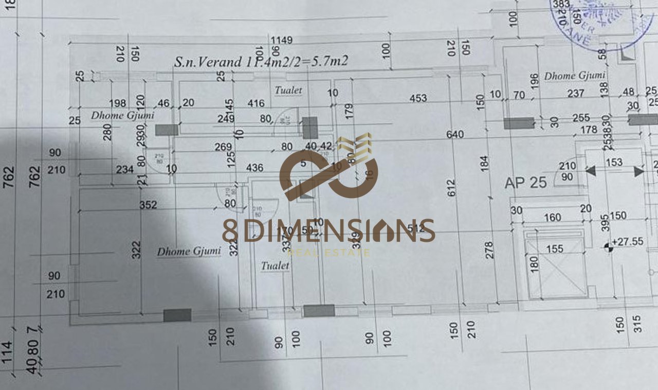 Office for rent in Selvia, near Villa Gold – Tirana (ID D828A)