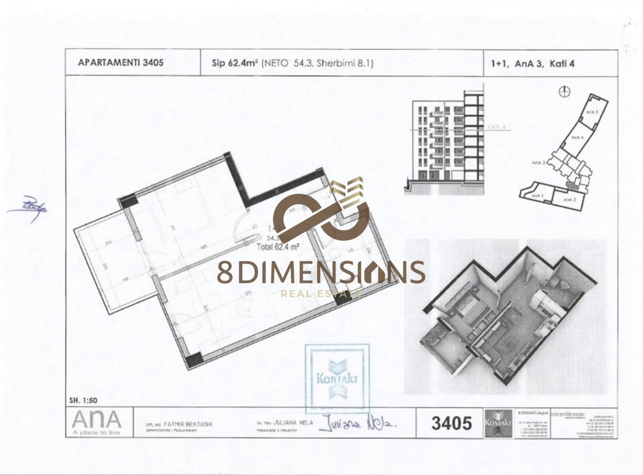 APARTMENT FOR SALE 1+1 STUDENT CITY Near Big Market