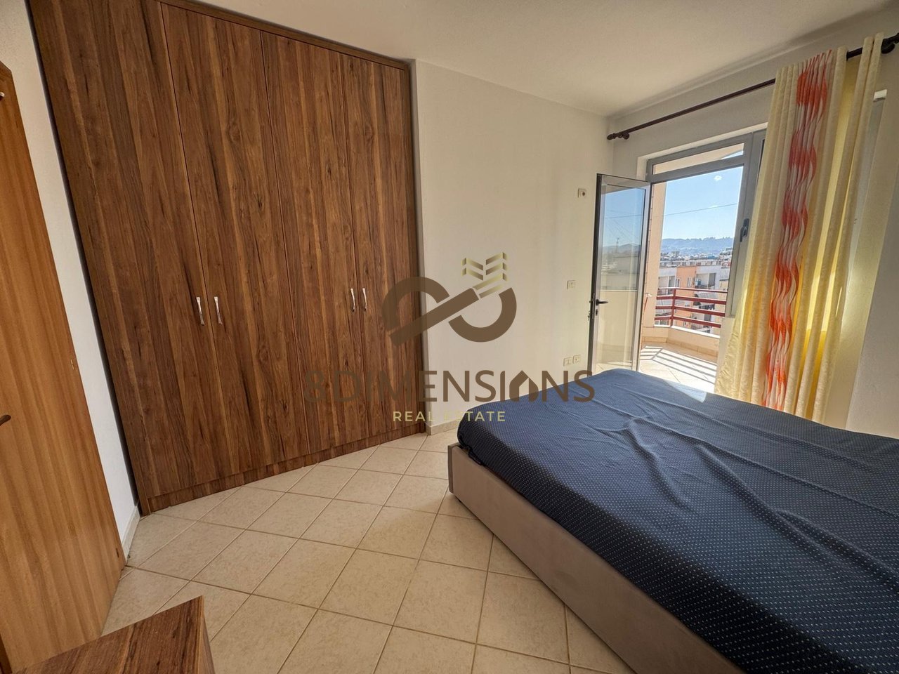 Apartament 2+1 me Qira – Astir, Tiranë -Me ndriçim natyral gjatë gjithë ditës