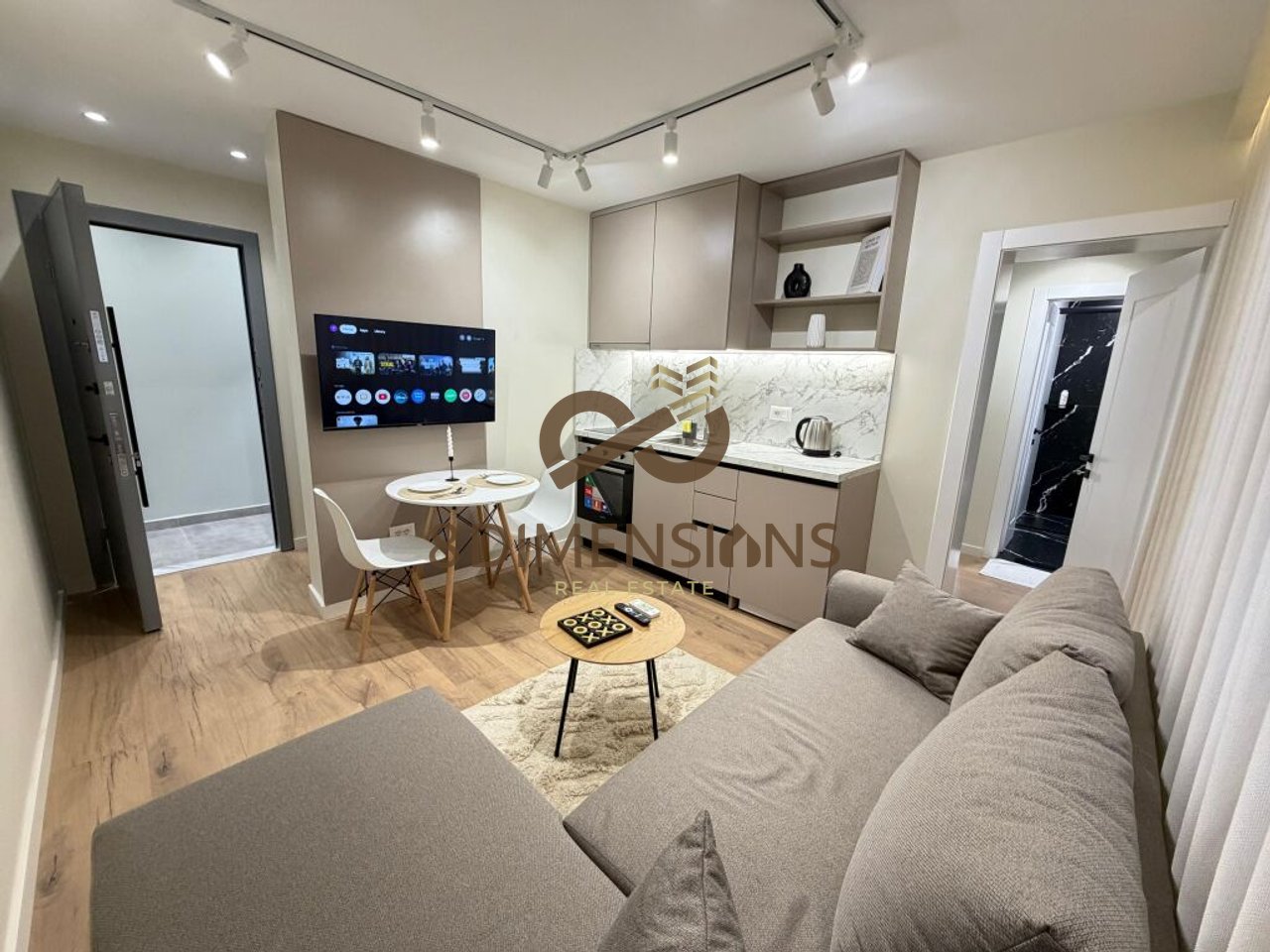 2 Apartment 1+1 for sale on Rruga e Kavajes, Near the 21 Dhjetori Intersection - Tirana (ID D8142Z2)