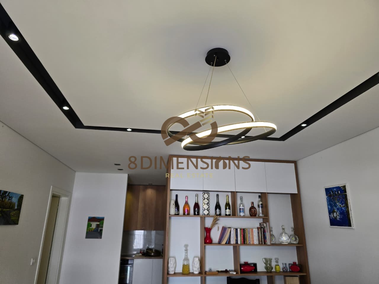 Apartment 2+1 +2 +Balcony +Parking Space for sale in Ali Dem, In one of the highest quality buildings in the area - Tirana