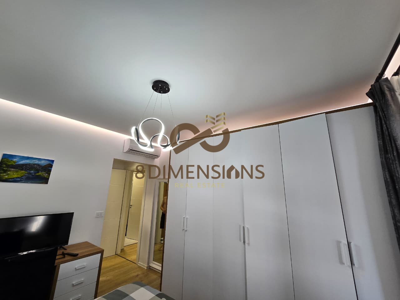 Apartment 2+1 +2 +Balcony +Parking Space for sale in Ali Dem, In one of the highest quality buildings in the area - Tirana