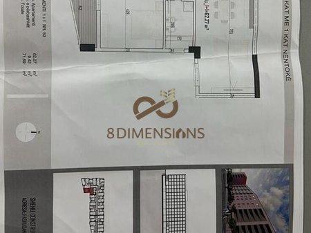 Apartament 1+1 në Shitje në Paskuqan, Tiranë - 83,789€ | 72 m² (D8141A-11 )