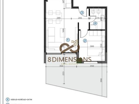 APARTAMENT PER SHITJE CasaItalia -  Tirane (D8141A-17)