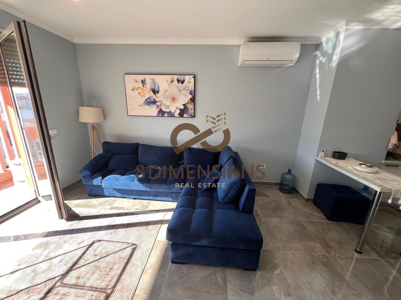 Apartment 1+1 for rent at Foleja e Gjelbër in Tirana (ID D8241A-3 )