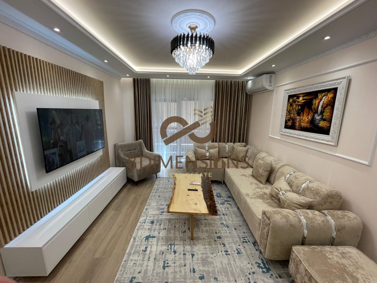 Liqeni i Thate jepet me qera Apartament 2+1+2 tualete+2 ballkone