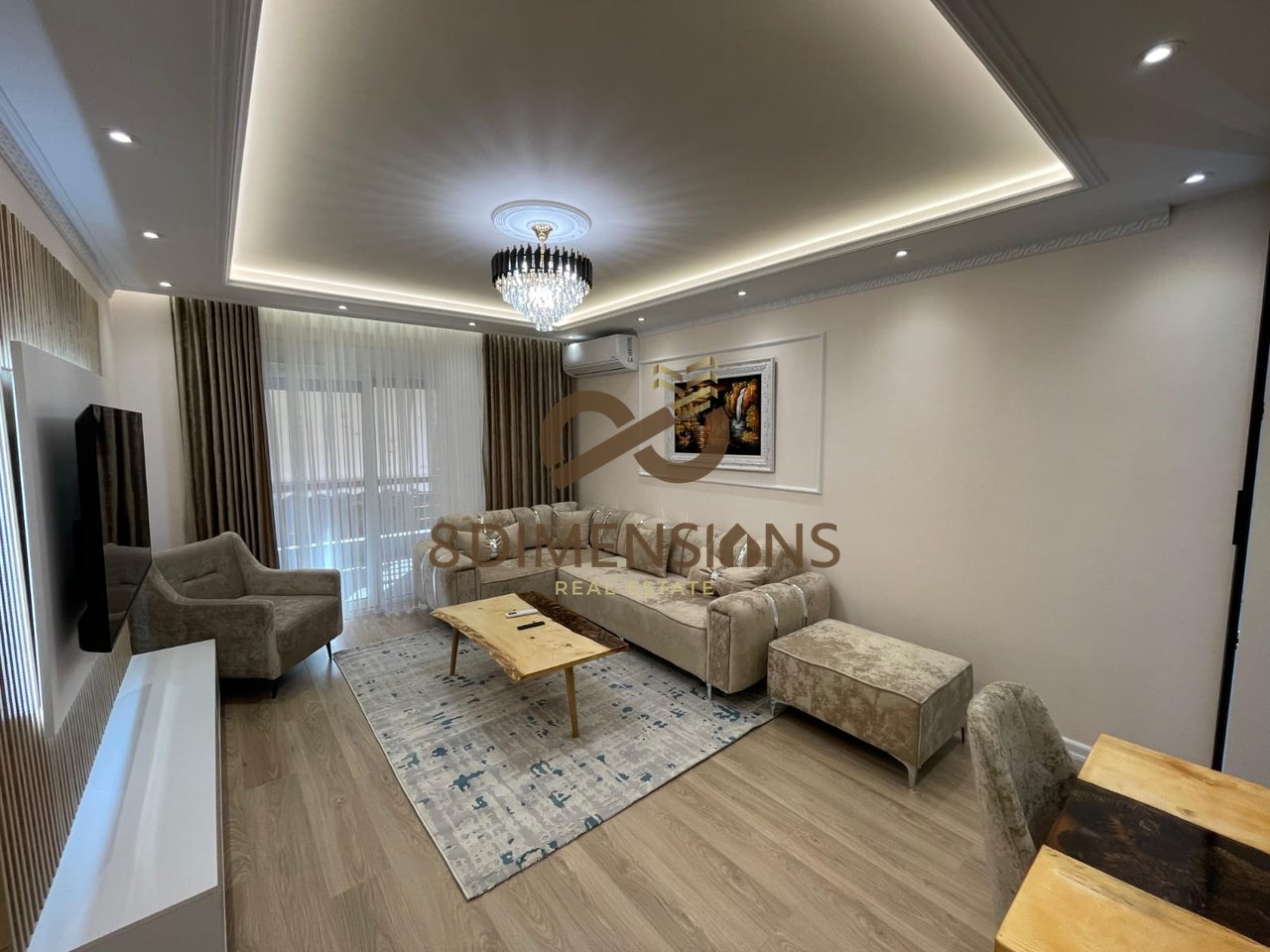 Liqeni i Thate jepet me qera Apartament 2+1+2 tualete+2 ballkone