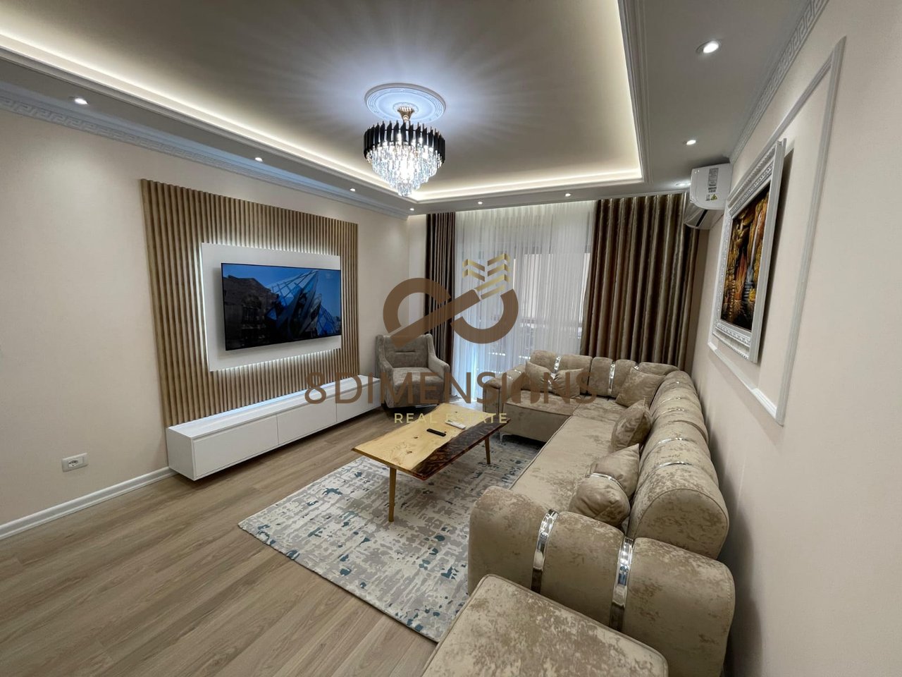 Liqeni i Thate jepet me qera Apartament 2+1+2 tualete+2 ballkone