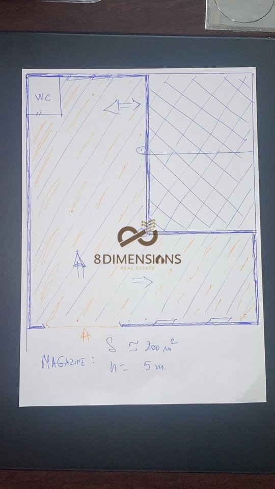 Magazzino in affitto a Prush