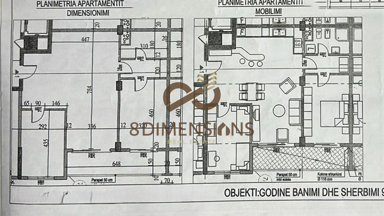 Apartament 2+1 +Ballkon ne shitje ne Astir, prane Bar Univers (ID D8142A-68 )