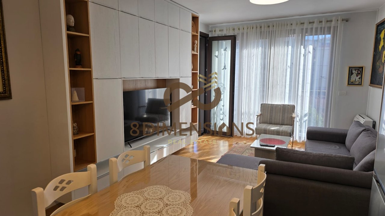 Apartament 1+1 +Post Parkimi me qera tek Rruga Bardhok Biba, Ne Qender te Tiranes