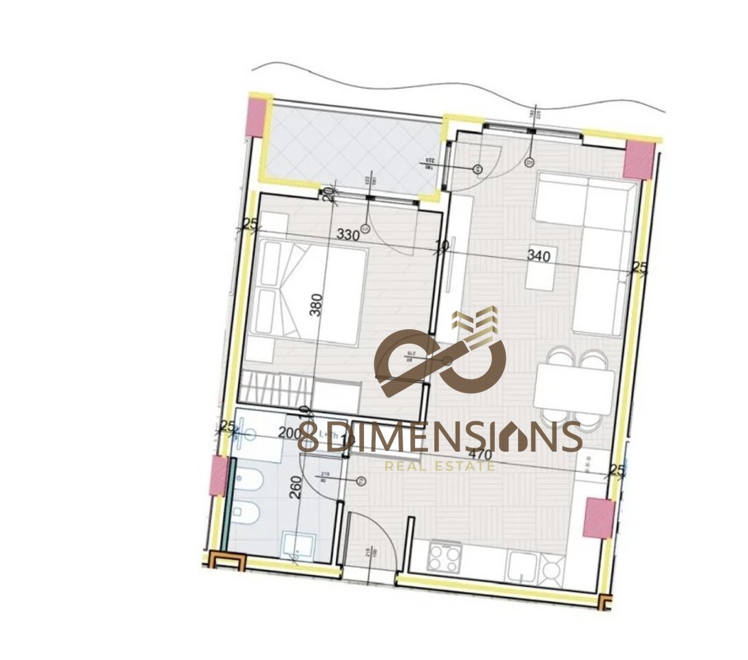 Paskuqan, Aluna Residence - Apartment 1+1 for Sale D8141A-119