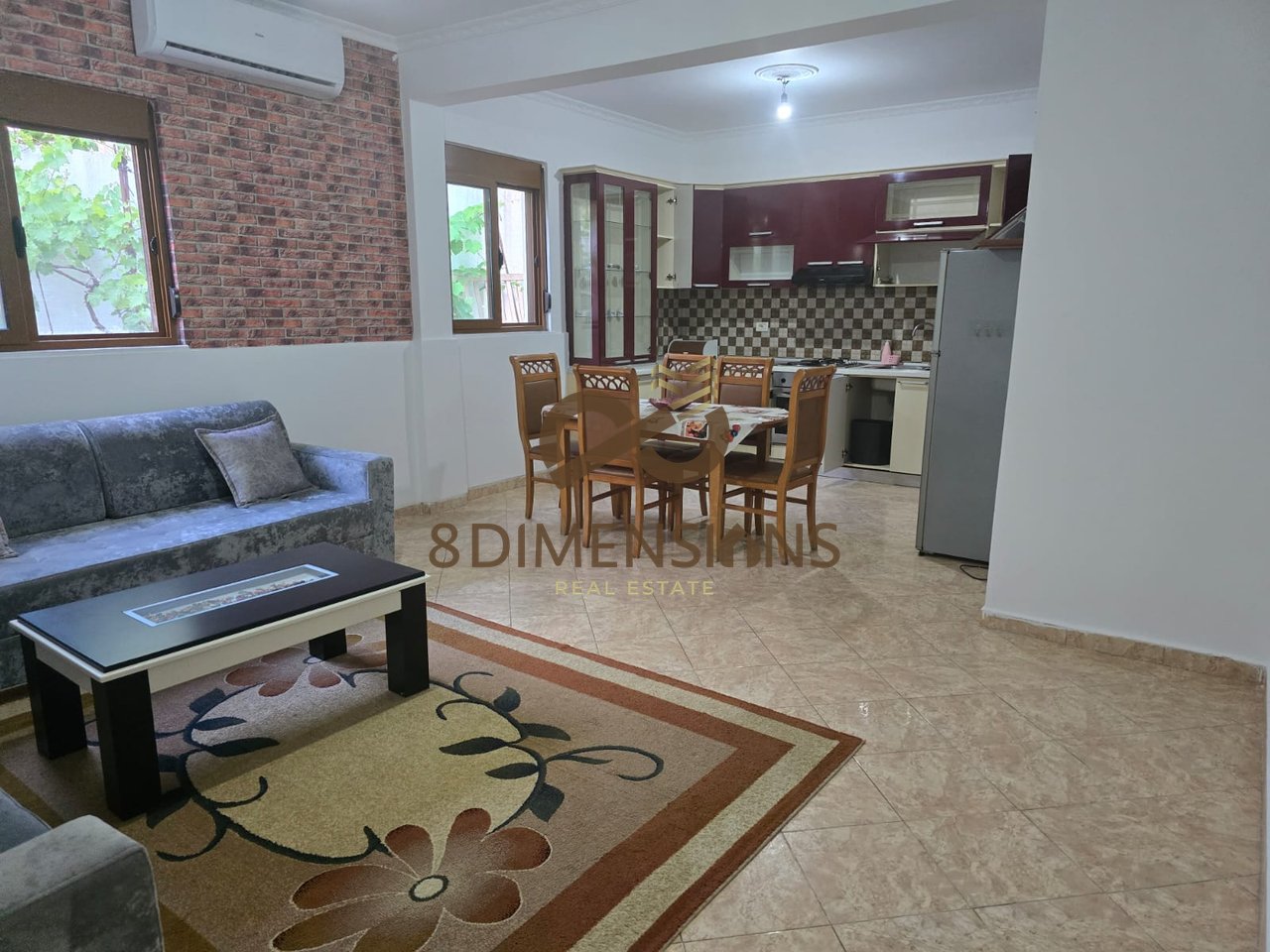 Apartament 1+1 me qera tek Vilat Amerikane - Rikonstruktuar se fundmi (ID D8241A-220 )