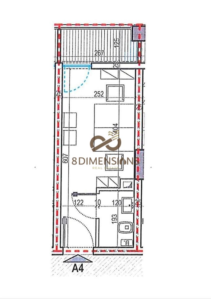 Office for rent on the new Boulevard (D828A-40)