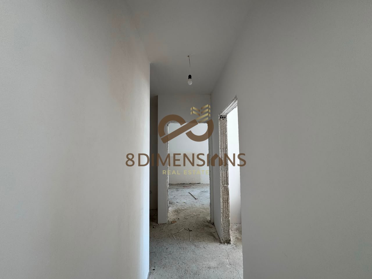 Apartament 2+1 +2 tualete + ballkon ne shitje tek Univers City, Prane QTU - Tirane (ID D8142A-123)