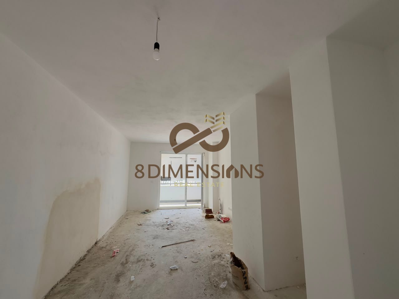 Apartament 2+1 +2 tualete + ballkon ne shitje tek Univers City, Prane QTU - Tirane (ID D8142A-123)