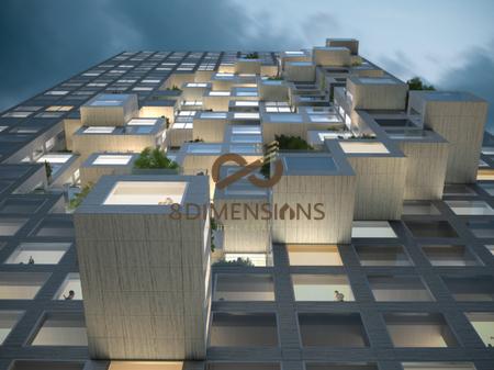 In affitto: Locale a Downtown One, vicino alla Piramide di Tirana (D828A-42)
