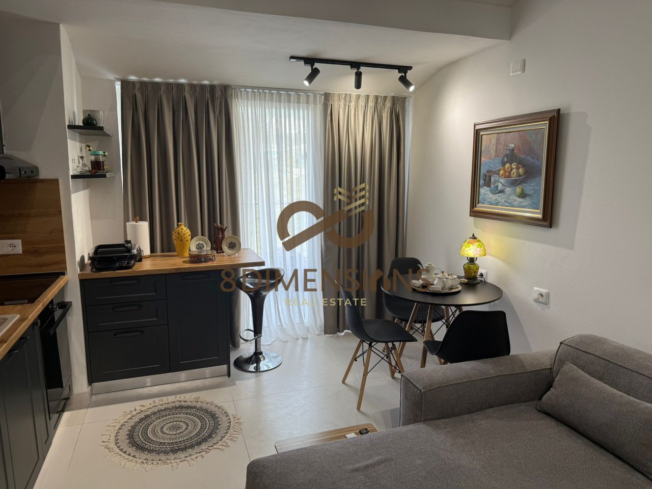 Apartament 1+1 ne Shitje/Gati per banim - OAZ qetesie ne Fresk D8141A-90