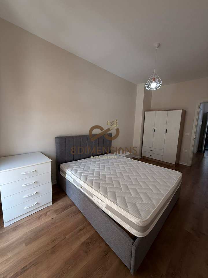 Apartment 1+1 for rent, on 5 Maj Street, near the Residential Complex “Tirana Uptown,” with an area of 70m2 D8241A-162