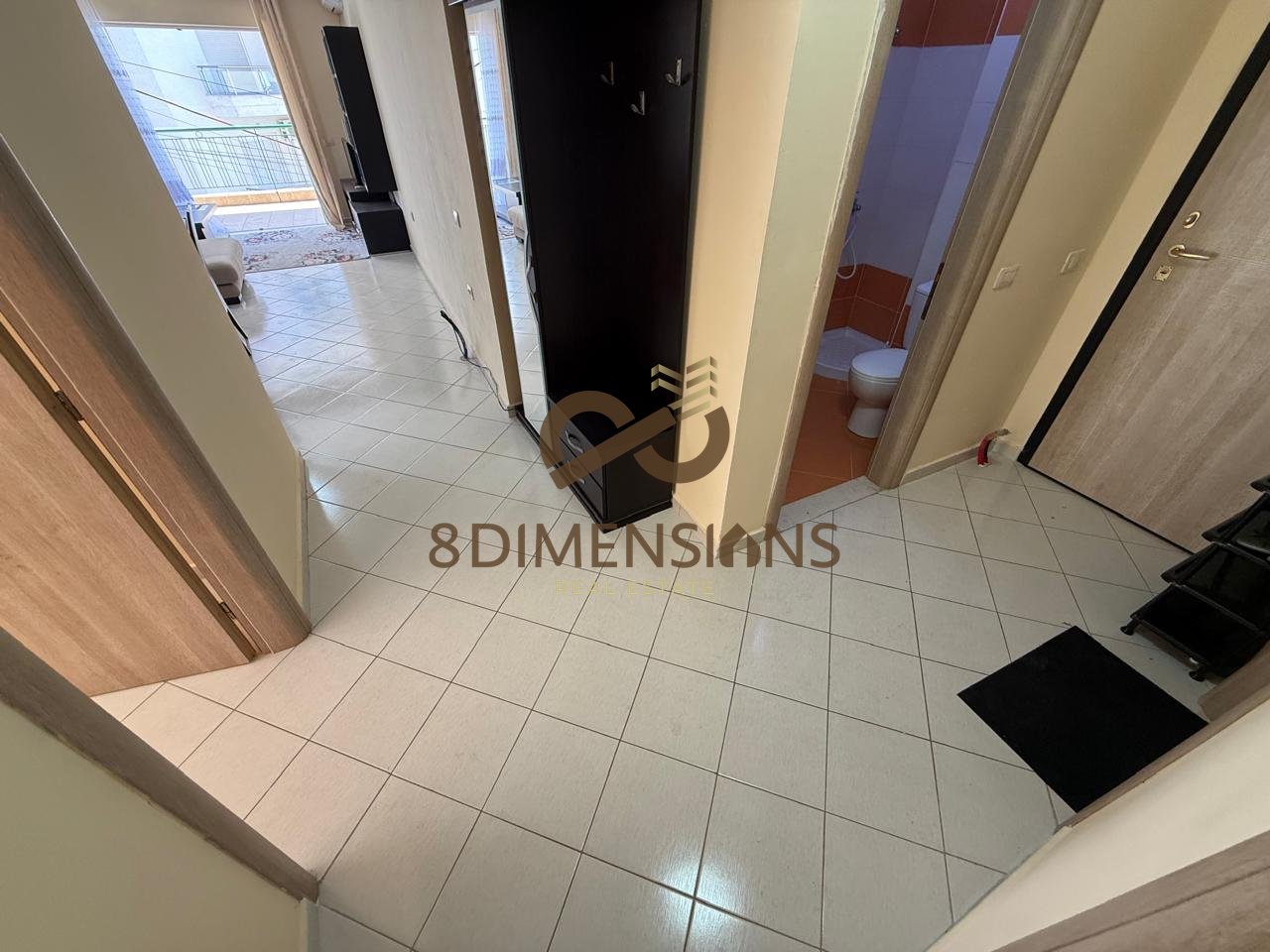 EKSKLUZIVE!!!OKAZION!! Shitet Apartament 2+1 ne Sarande, prane me Santa Quaranta me pamje nga deti (D8142A-112)