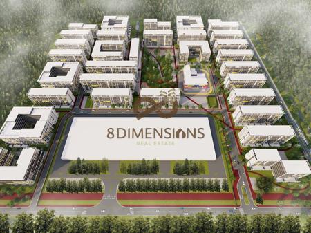 Apartament 2+1 +2 tualete + ballkon ne shitje tek Univers City, Prane QTU - Tirane (ID D8142A-123)