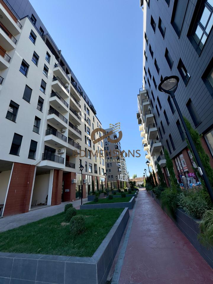 2+1 Apartment + Balcony for rent in Don Bosko, at Tirana Trio Towers Residence