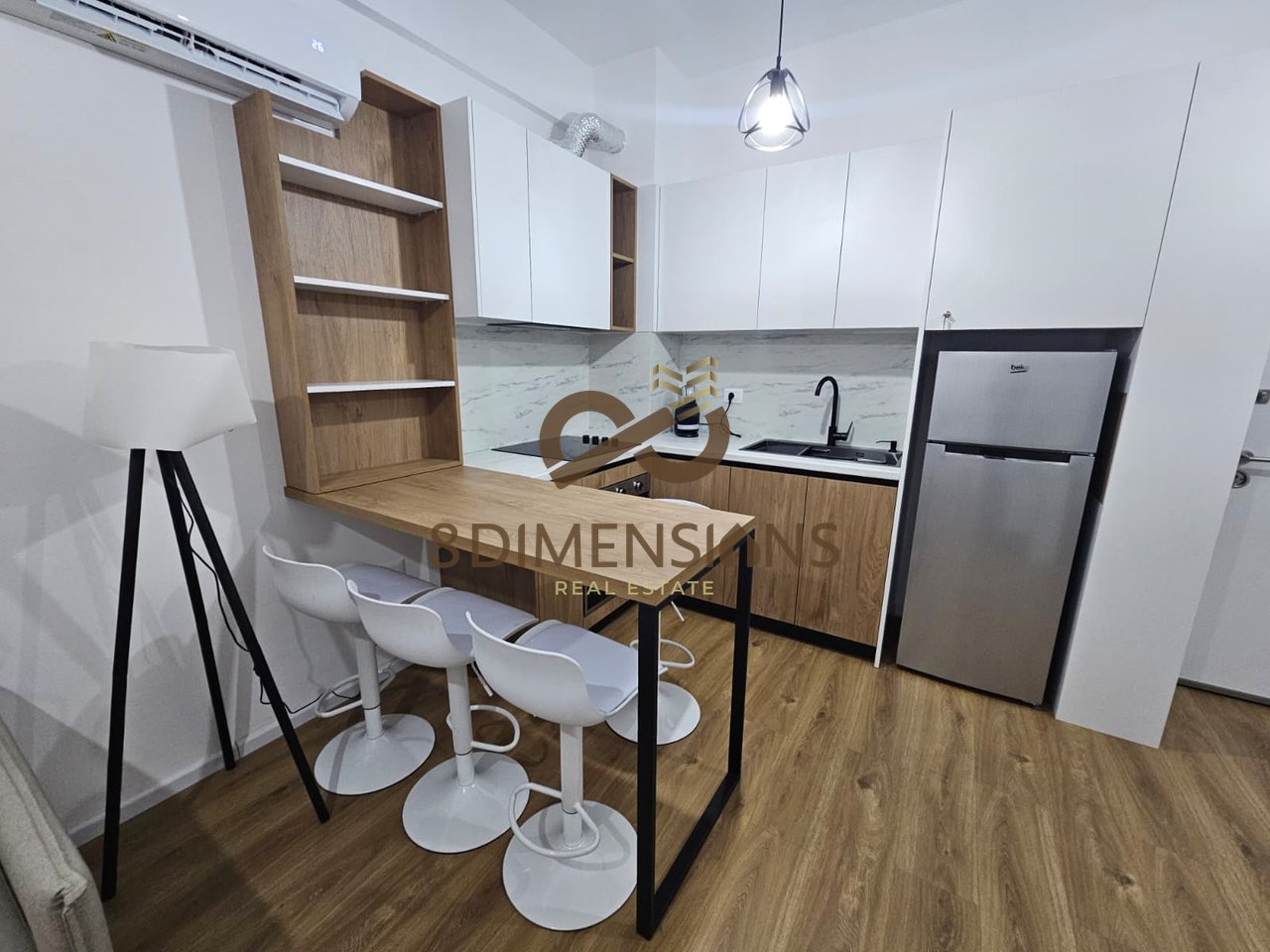 1+1 Apartment + Balcony for rent at Rezidenca OxA, Fresk - Tirana (ID D8241A-43)