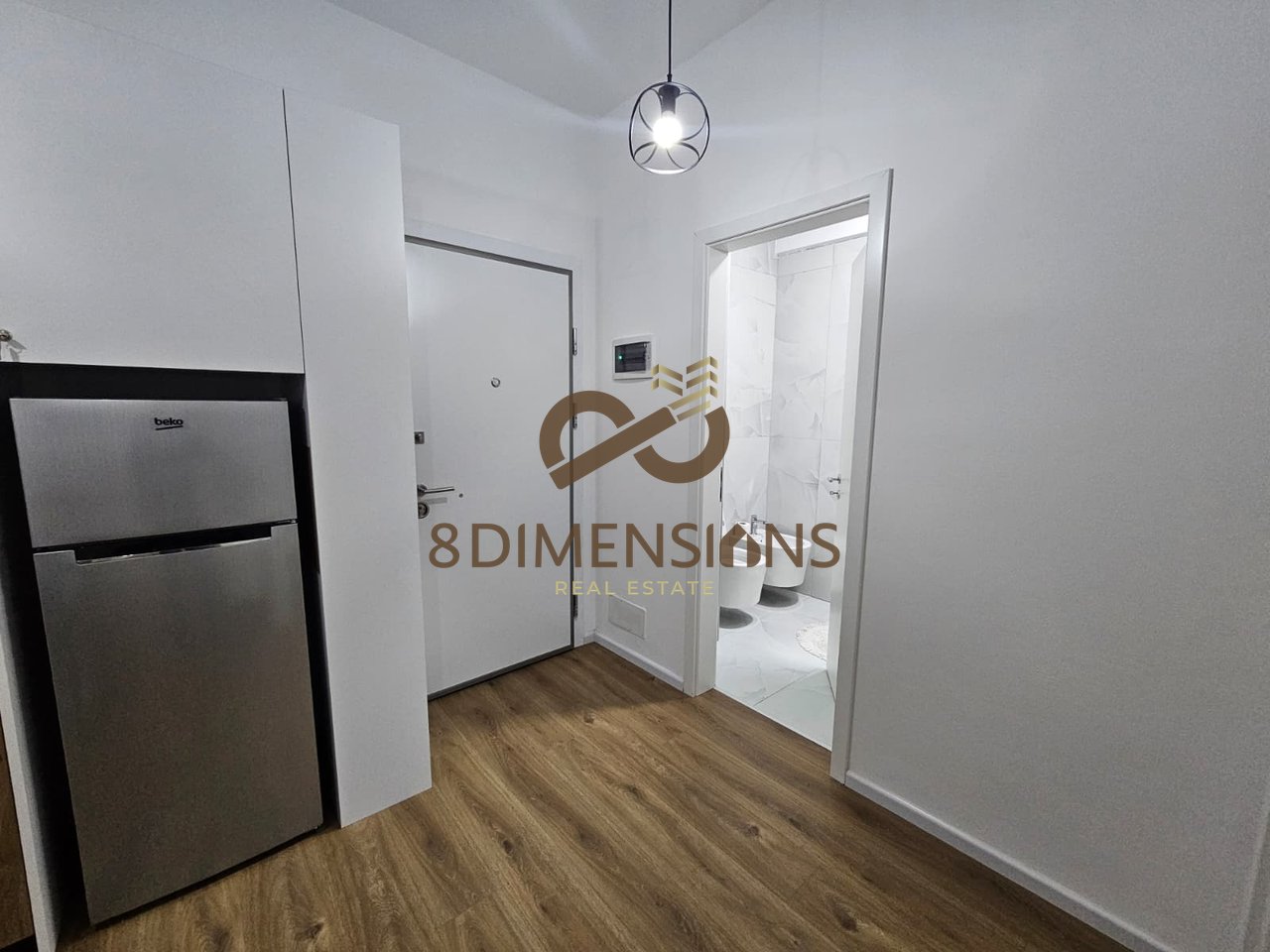 1+1 Apartment + Balcony for rent at Rezidenca OxA, Fresk - Tirana (ID D8241A-43)