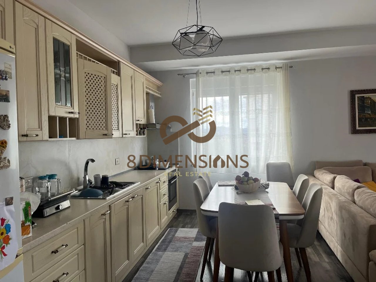 Apartment 2+1 with mortgage for sale on Rruga e Dajtit