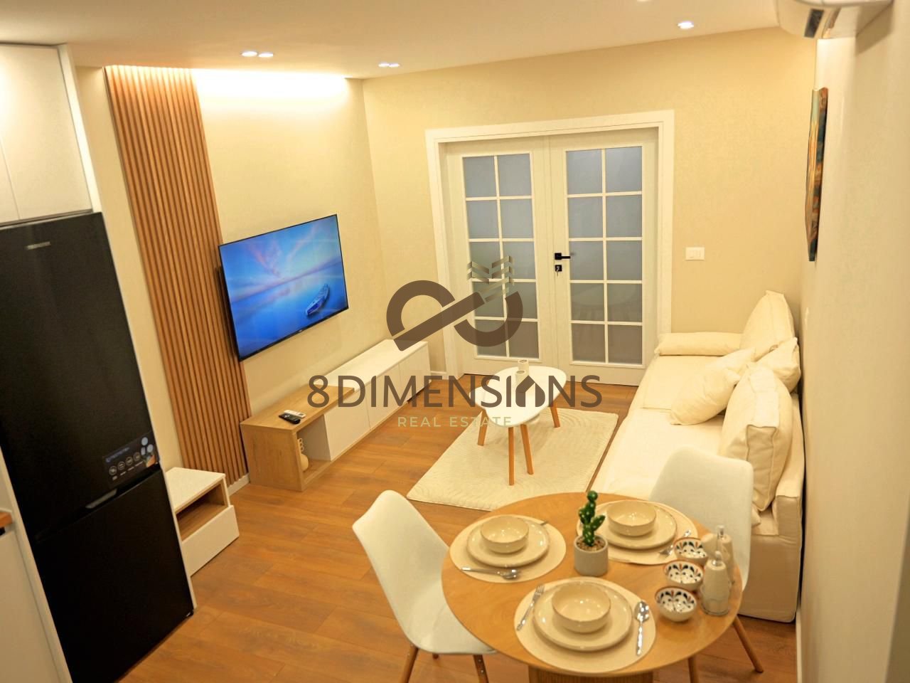 Appartamento moderno 1+1 in affitto vicino a via Elbasan