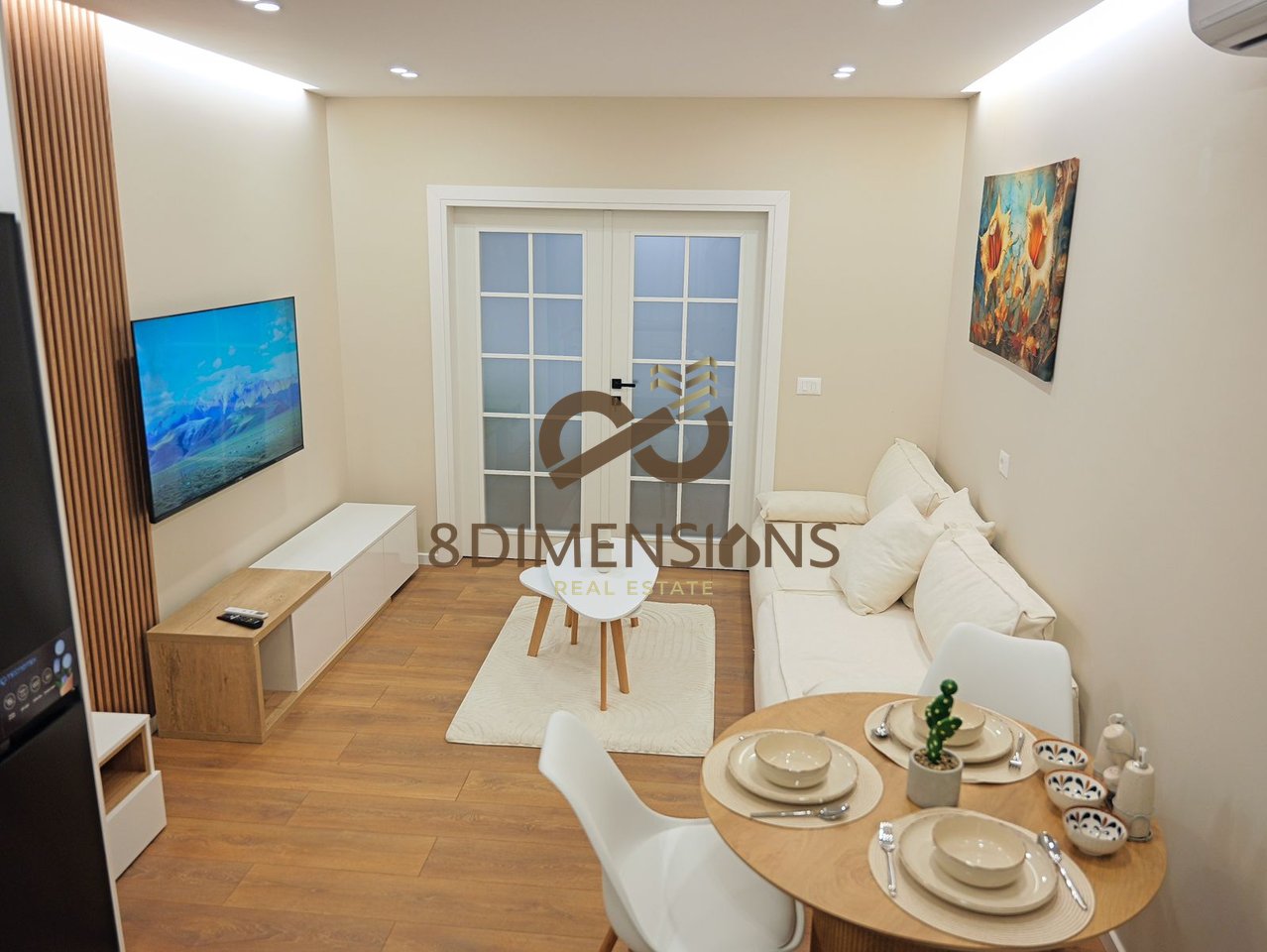 Appartamento moderno 1+1 in affitto vicino a via Elbasan